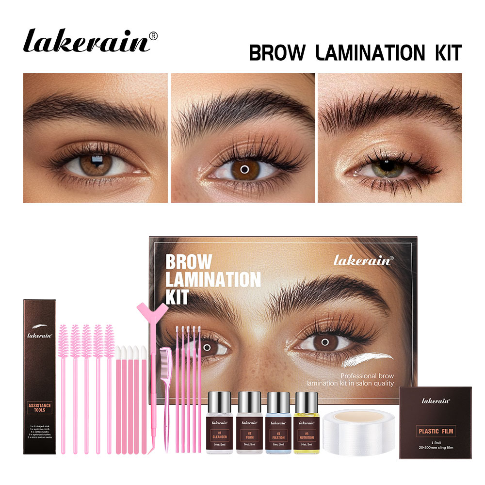 X Nutrition - Kit laminasi pengeriting alis Semi permanen,