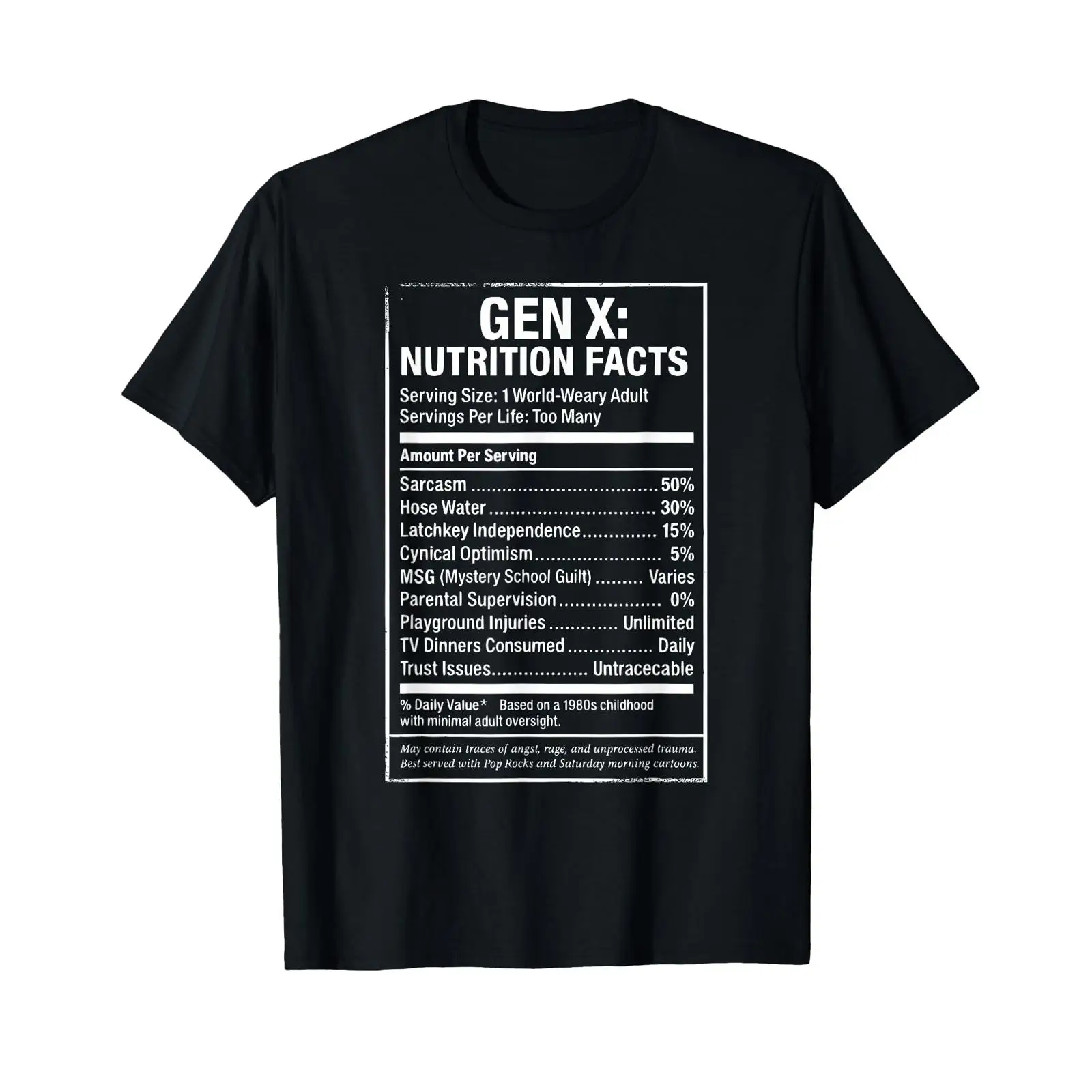 X Nutrition - Kaos Parodi Legenda Latchkey 80-an Gen