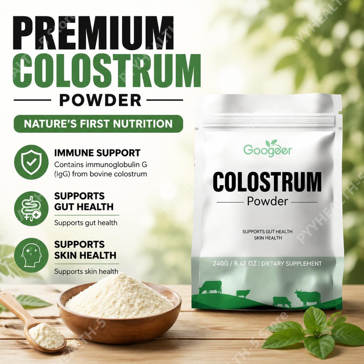 Bubuk Kolostrum Googeer Menduk - Colostrum Bovine Powder ulasan dan harga