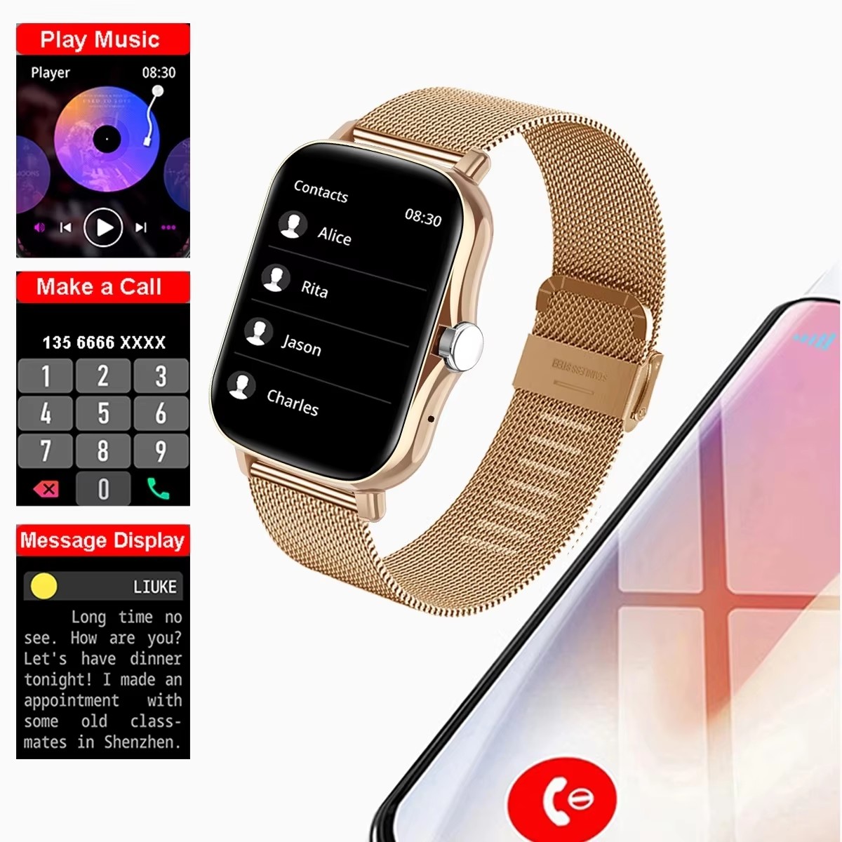 Jam Tangan Pintar Multifungsi  - Nutrition Gym ulasan dan harga