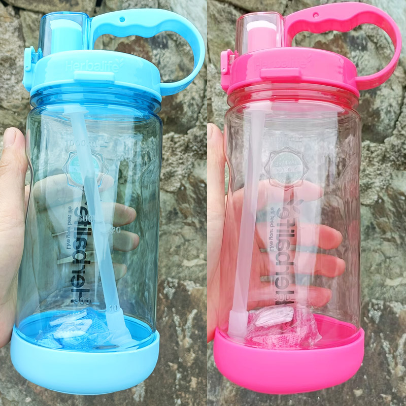 Botol Air Plastik Tritan 1000m - Nutrition For Fitness ulasan dan harga